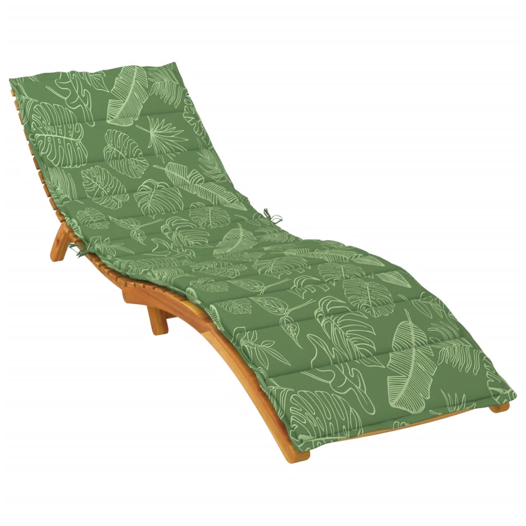 Vidaxl Lounger polštář listů vzorec Oxford tkanina