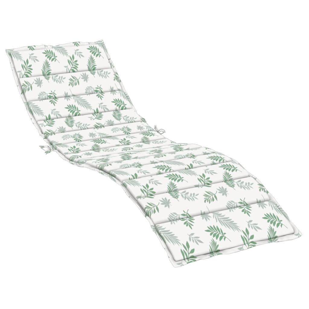 Bidaxl Lounger Cushion Leaf Pattern Oxford Fabric