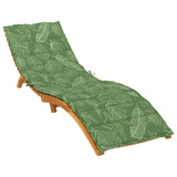 VidaXL lounger cushion leaf pattern Oxford fabric