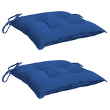 Vidaxl Pallet cushions 2 st 50x50x7 cm Oxford fabric blue