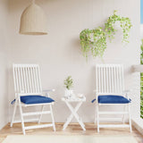 Vidaxl Pallet cushions 2 st 50x50x7 cm Oxford fabric blue