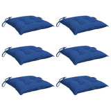 Vidaxl Pallet cushions 6 st 50x50x7 cm Oxford fabric blue