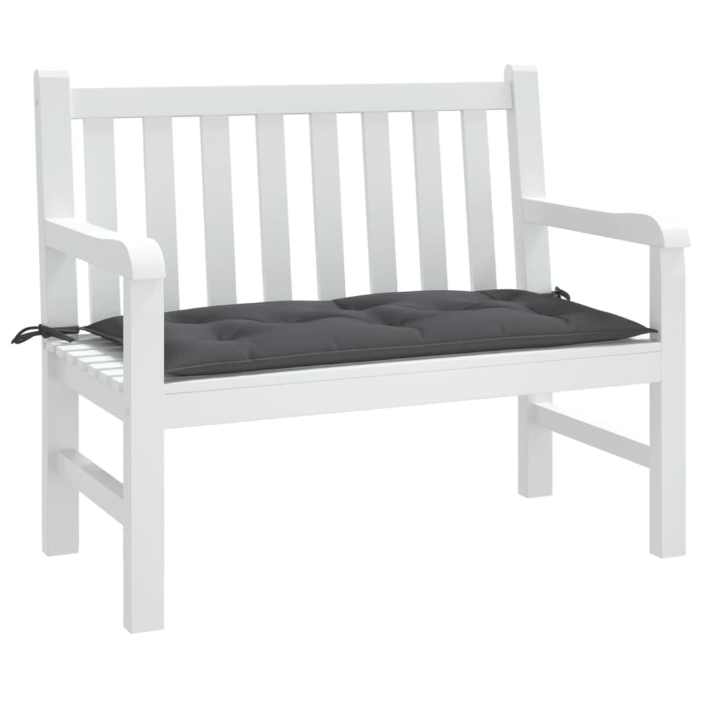 Vidaxl Garden bench cushion 100x50x7 cm Oxford fabric anthracite -colored