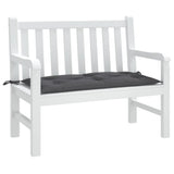 Vidaxl Garden bench cushion 100x50x7 cm Oxford fabric anthracite -colored