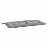 Vidaxl Garden Bench polštář 100x50x7 cm Oxfordská látka šedá