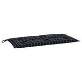 Vidaxl Garden Banch Cushion 180x50x7 cm Tessuto in tessuto Oxford Modello nero