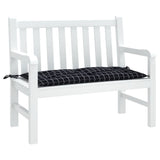 Vidaxl Garden Banch Cushion 180x50x7 cm Tessuto in tessuto Oxford Modello nero