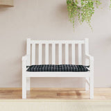 Vidaxl Garden Banch Cushion 180x50x7 cm Tessuto in tessuto Oxford Modello nero