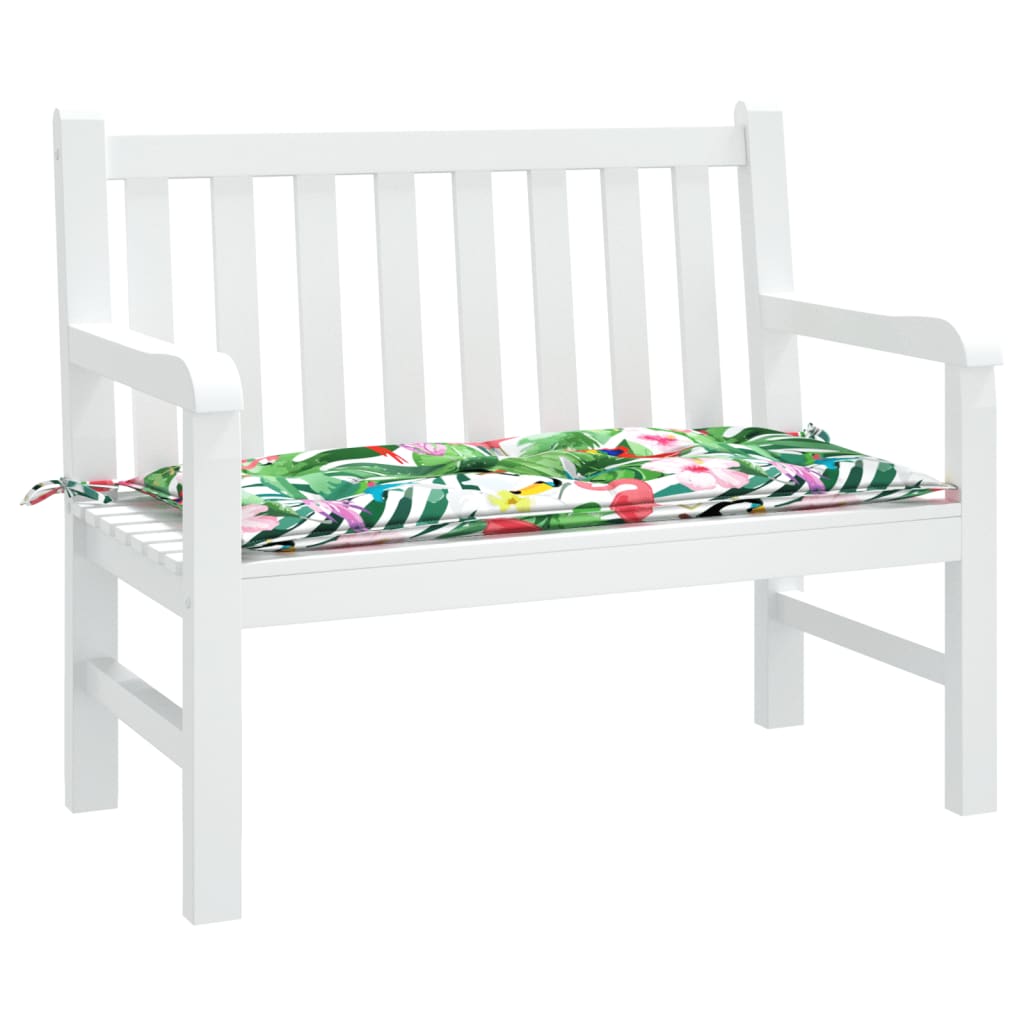 VIDAXL Garden Bench blazina 100x50x7 cm Oxford tkanina večkolorna