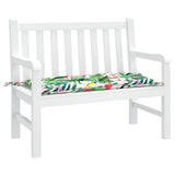 VIDAXL Garden Bench blazina 100x50x7 cm Oxford tkanina večkolorna