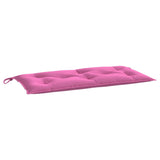 Vidaxl Garden bench cushion 100x50x7 cm Oxford fabric pink