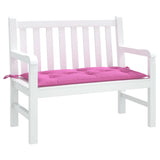 Vidaxl Garden bench cushion 100x50x7 cm Oxford fabric pink