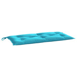Vidaxl Garden bench cushion 100x50x7 cm Oxford fabric turquoise