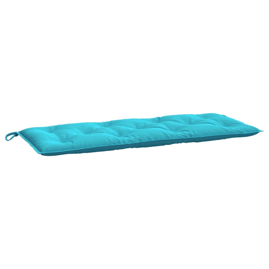 Tkaninový tyrkysový polštář Vidaxl Garden Bench polštář