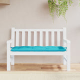 Tkaninový tyrkysový polštář Vidaxl Garden Bench polštář