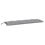 Vidaxl Garden Bench polštář 150x50x7 cm oxfordská látka šedá