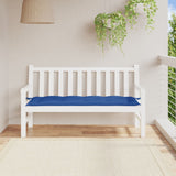 Vidaxl Garden Bench Pushion 150x50x7 cm Oxford Stof Royal Blue