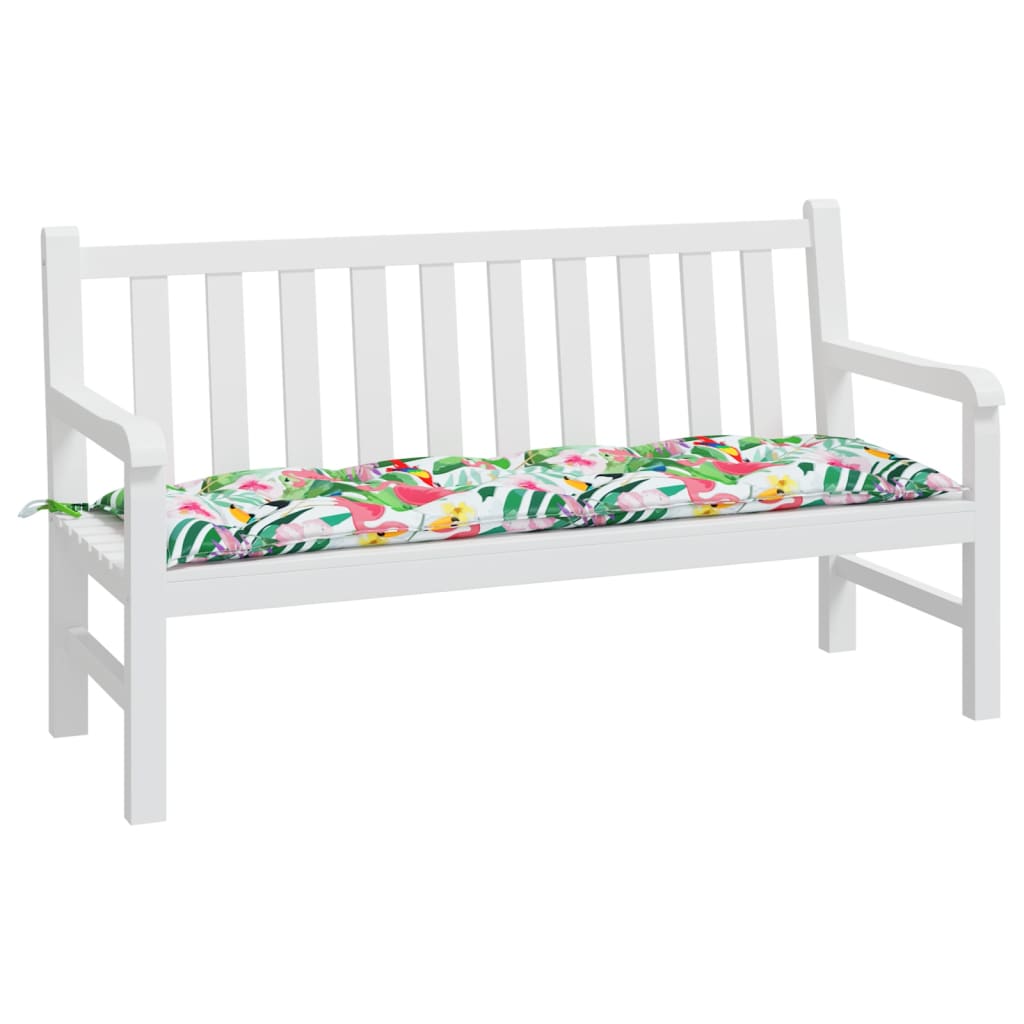 Vidaxl Garden bench cushion 150x50x7 cm Oxford fabric multi -colored