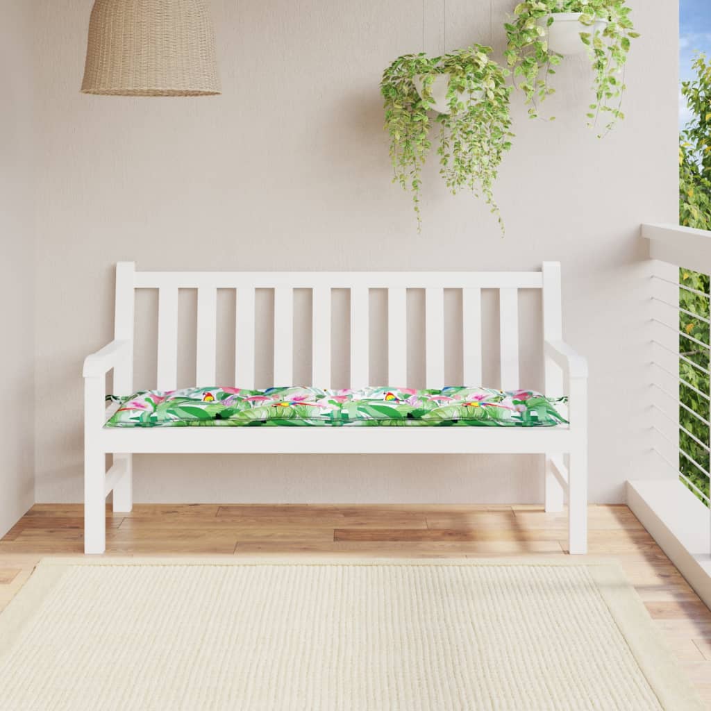 Vidaxl Garden bench cushion 150x50x7 cm Oxford fabric multi -colored