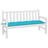 Vidaxl Garden bench cushion 150x50x7 cm Oxford fabric turquoise