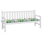 Vidaxl Garden Bench polštář 180x50x7 cm Oxford Fabric Multi -rozložený