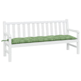 Vidaxl Garden bench cushion 180x50x7 cm Oxford fabric leaf pattern