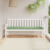 Vidaxl Garden bench cushion 180x50x7 cm Oxford fabric leaf pattern