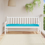 Vidaxl Garden bench cushion 180x50x7 cm Oxford fabric turquoise