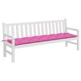 Vidaxl Garden Bench poduszka 200x50x7 cm Róż