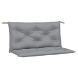 Vidaxl Garden Bench Poduszki 2 szt. 100x50x7 cm Oxford Fabric Grey