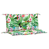 Polštáře na zahradní lavici Vidaxl 2 ks 100x50x7 cm Fabric Multi -rozložený