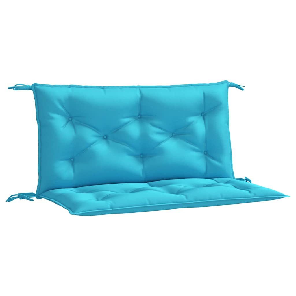 Vidaxl Garden Bench polštáře 2 st 100x50x7 cm textilní tyrkysová