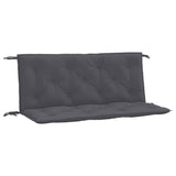 Vidaxl Garden Bench polštáře 2 ks 120x50x7 cm oxford tkanina Antracite barevný