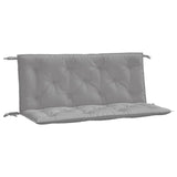 Vidaxl Garden bench cushions 2 pcs 120x50x7 cm Oxford fabric gray