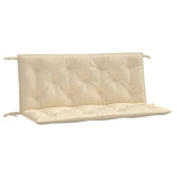 Vidaxl Garden bench cushions 2 pcs 120x50x7 cm Oxford fabric beige
