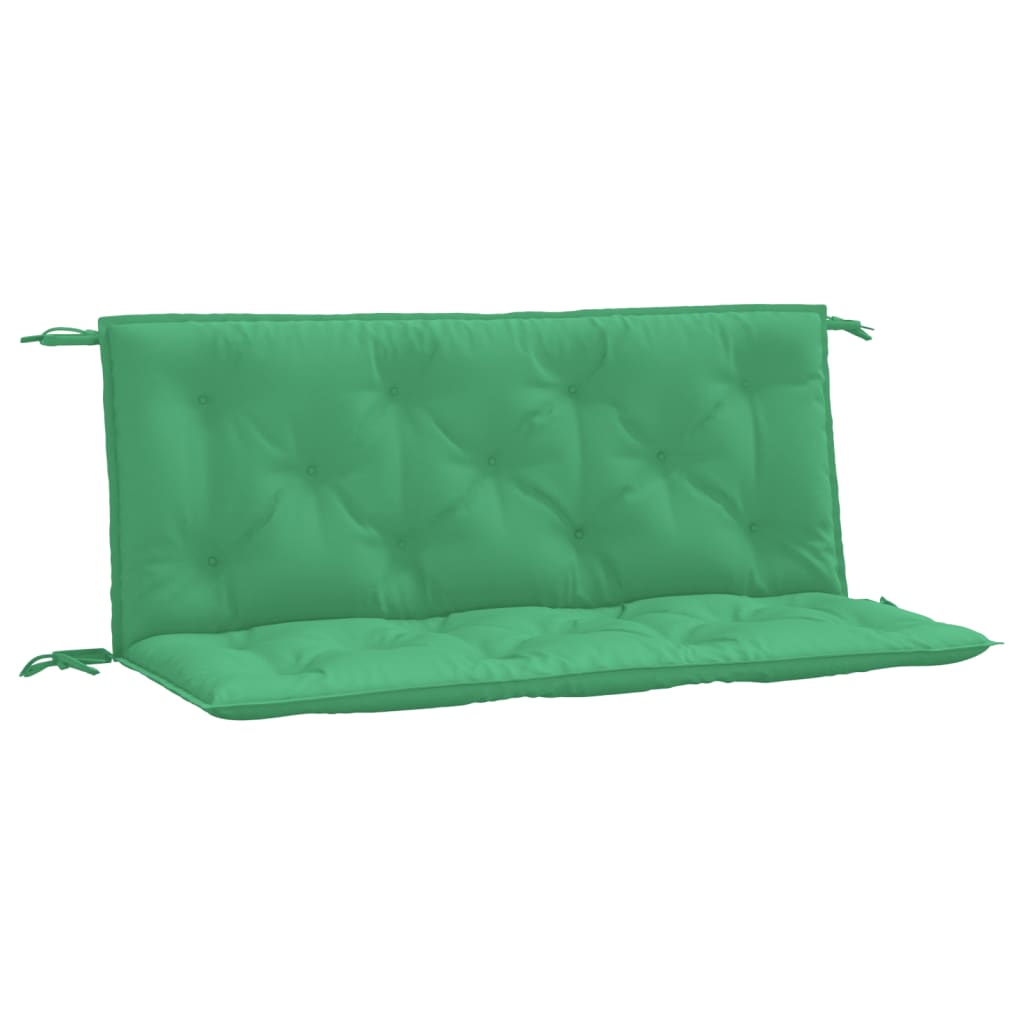 Vidaxl Garden bench cushions 2 pcs 120x50x7 cm Oxford fabric green