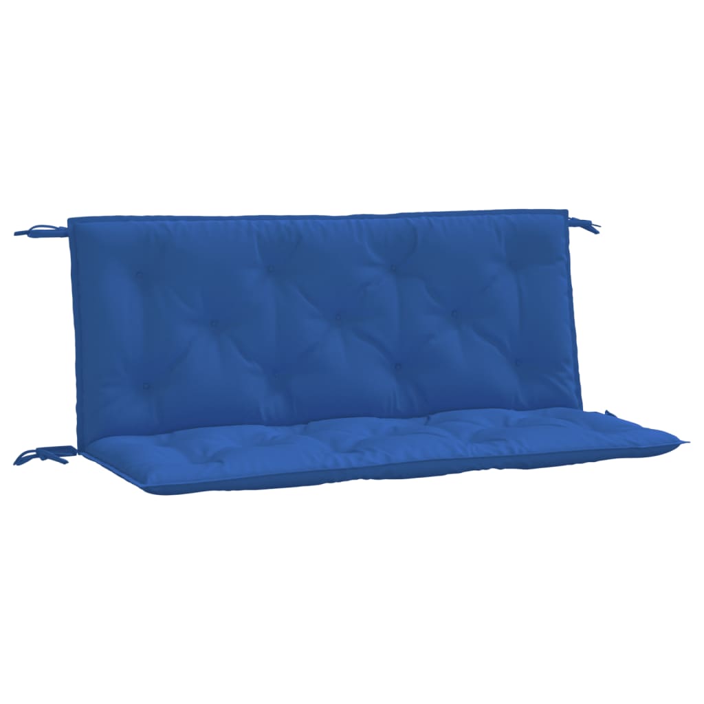 Vidaxl Garden Bench polštáře 2 ks 120x50x7 cm oxford tkanina modrá