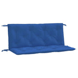 Vidaxl Garden Bench polštáře 2 ks 120x50x7 cm oxford tkanina modrá