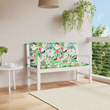 Vidaxl Garden Bench Cushions 2 PCS 120x50x7 cm Fabric multi -colorato