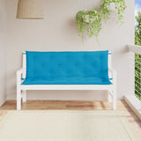 Vidaxl Garden bench cushions 2 st 150x50x7 cm Oxford fabric light blue