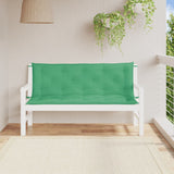 Vidaxl Garden bench cushions 2 st 150x50x7 cm Oxford fabric green