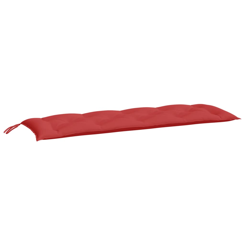 Vidaxl Garden bench cushions 2 st 150x50x7 cm Oxford fabric red