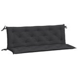 Vidaxl Garden Bench polštáře 2 st 150x50x7 cm oxford textilie černá
