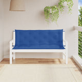 Vidaxl Garden bench cushions 2 st 150x50x7 cm Oxford fabric blue