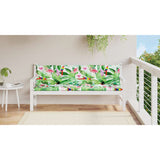 VidaXL Garden bench cushions 2 ST 200x50x7 cm fabric multi -colored
