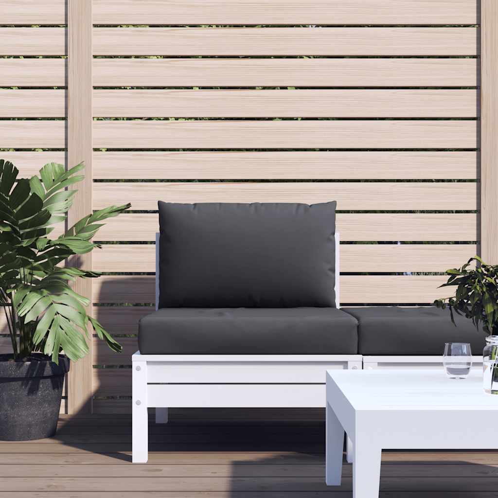 Vidaxl Pallet cushions 2 st fabric anthracite