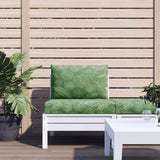 VidaXL Pallet cushions 2 ST Leaf pattern Oxford fabric