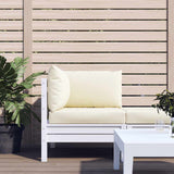 Cuscini di pallet Vidaxl 3 St Oxford Fabric Crèmewit