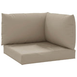 Vidaxl Pallet cushions 3 St Oxford Fabric Taupe
