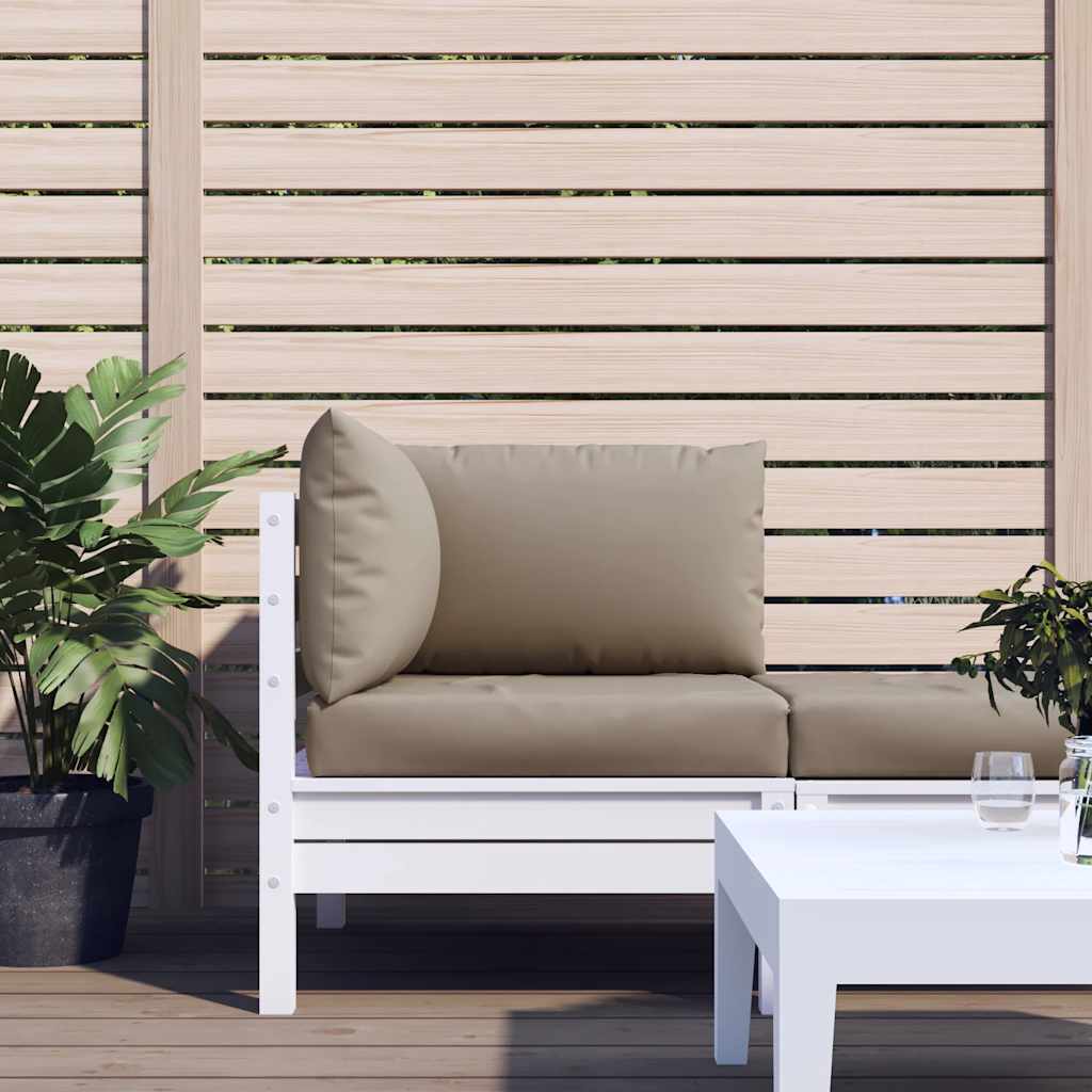 Vidaxl Pallet cushions 3 St Oxford Fabric Taupe